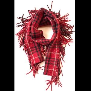 BURBERRY Happy Fringe Scarf! Classic & Timeless